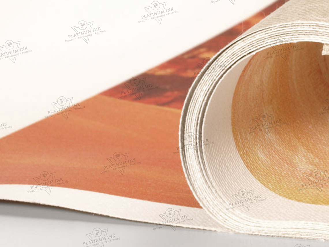 rolled canvas printing