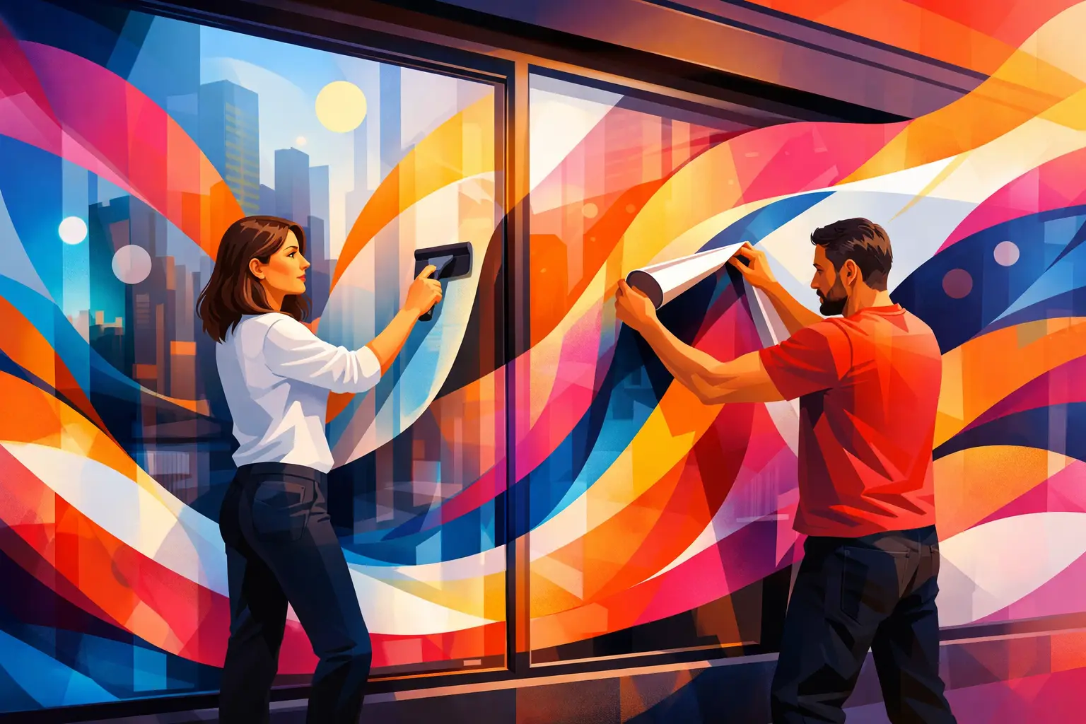 Storefront Window Graphics Printing That Gets Seen